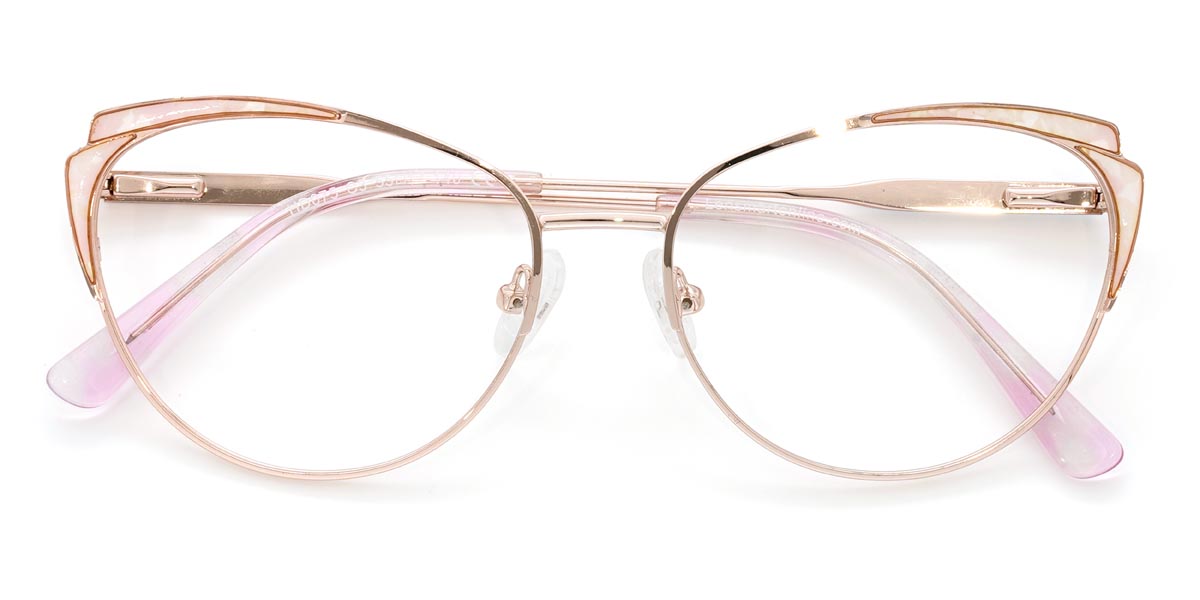 Rosa Oro Rosa Yolanda - Cat Eye Glasses