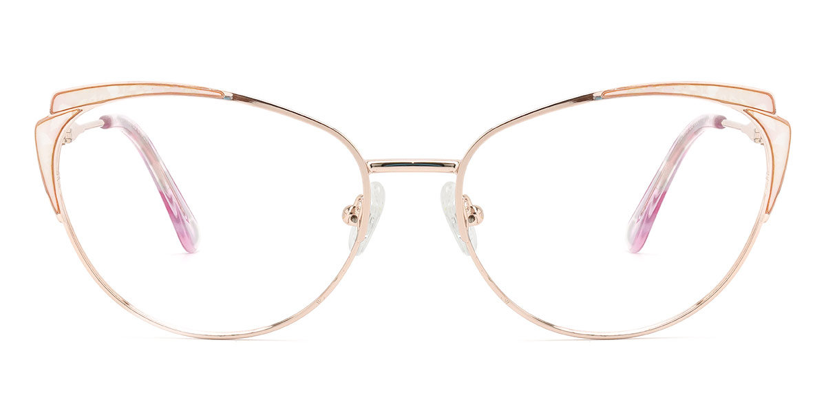 Rose Or Rose Yolanda - Cat Eye Glasses