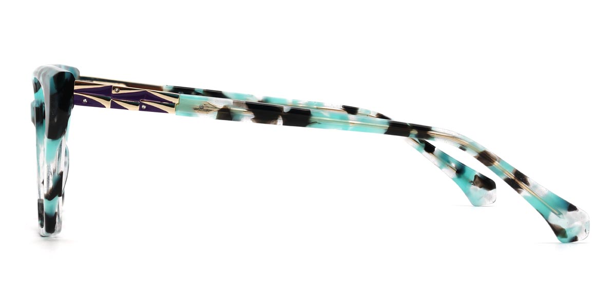 Teal Tortoiseshell Wynne - Cat Eye Glasses