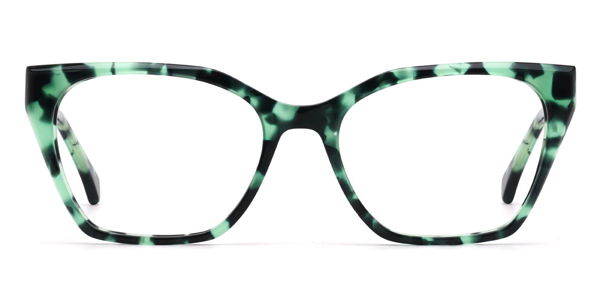 Green Tortoiseshell Wynne - Cat Eye Glasses