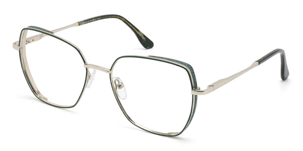 Verde Tonya - Square Glasses