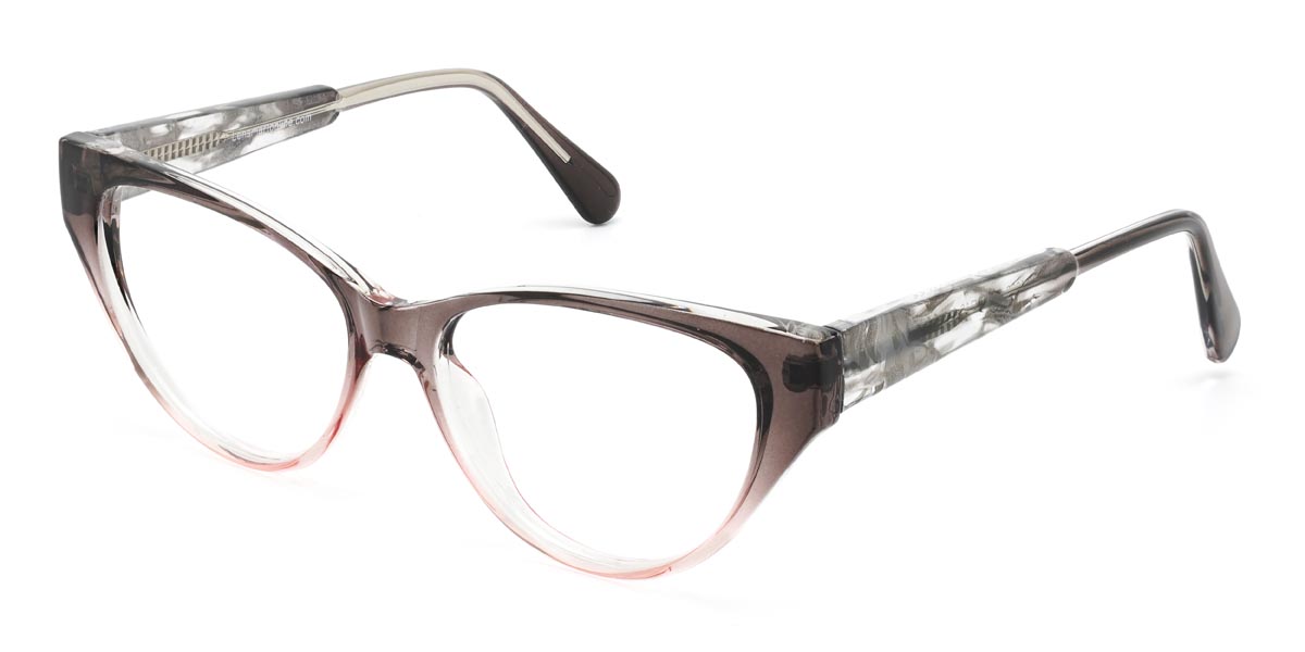 Gris Rose Ursula - Cat Eye Glasses