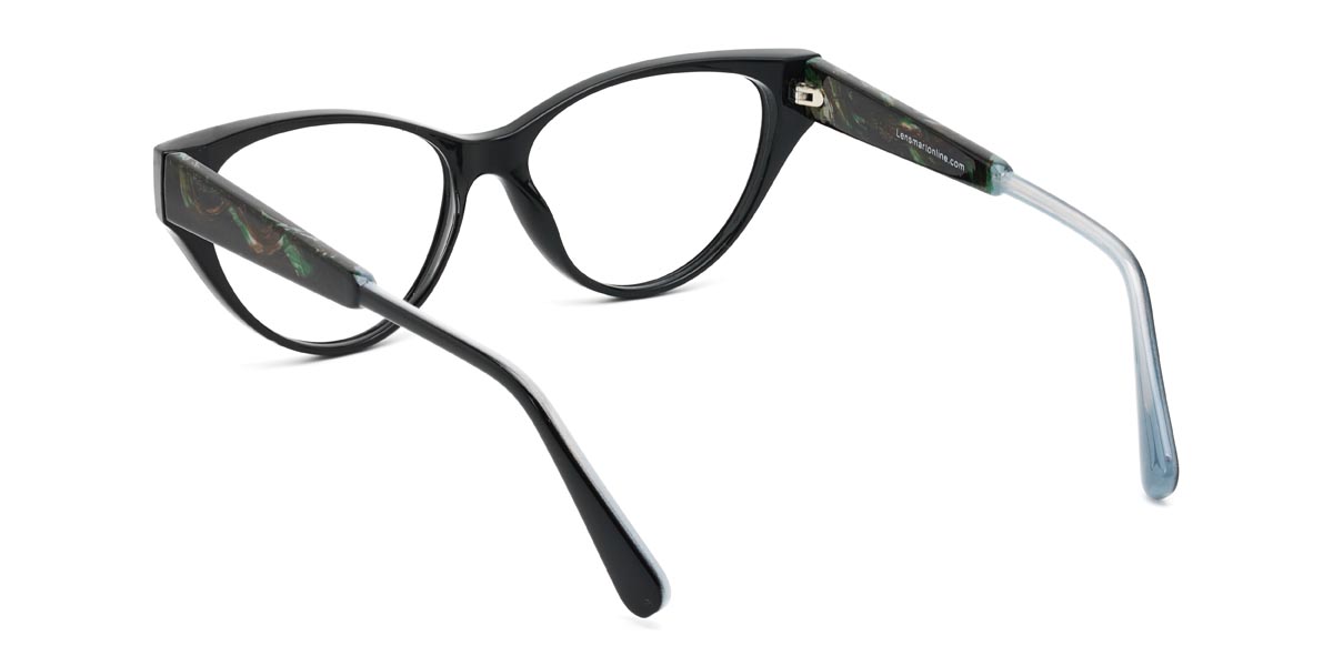 Negro Ursula - Cat Eye Glasses