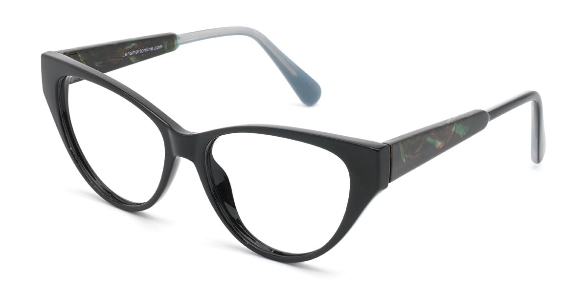 Noir Ursula - Cat Eye Glasses