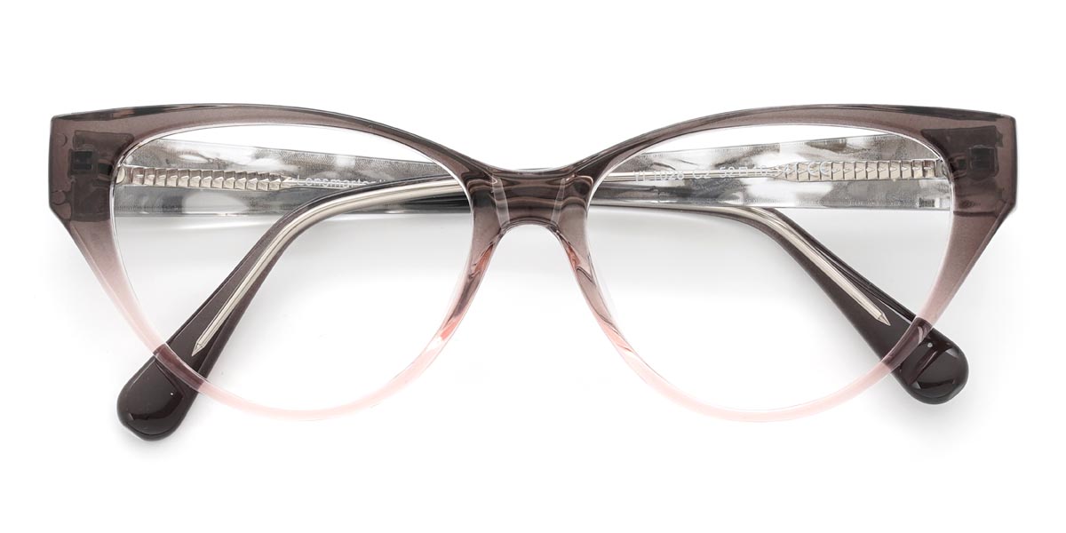 Gris Rosa Ursula - Cat Eye Glasses