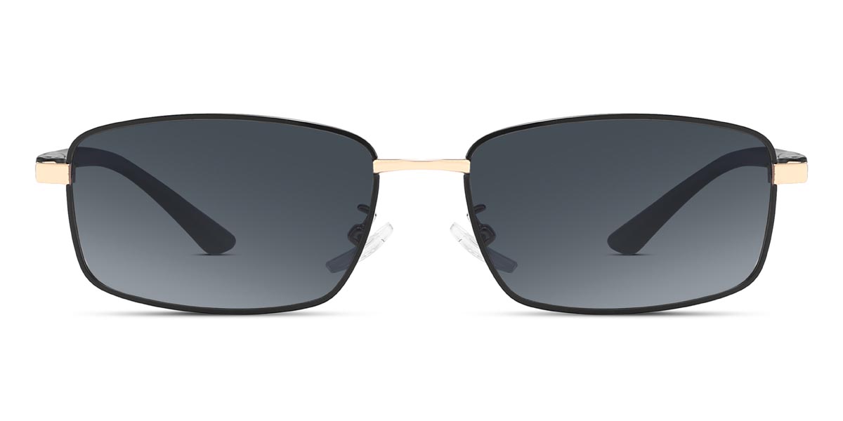 Or Gris Alfred - Rectangle Sunglasses