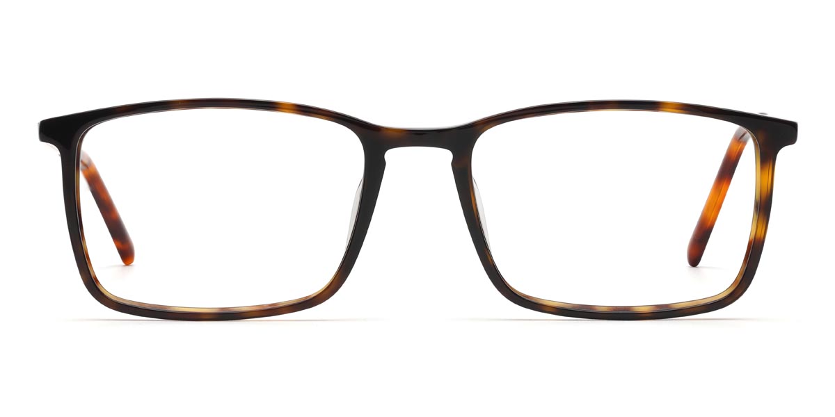 Tortoiseshell Bryan - Rectangle Glasses