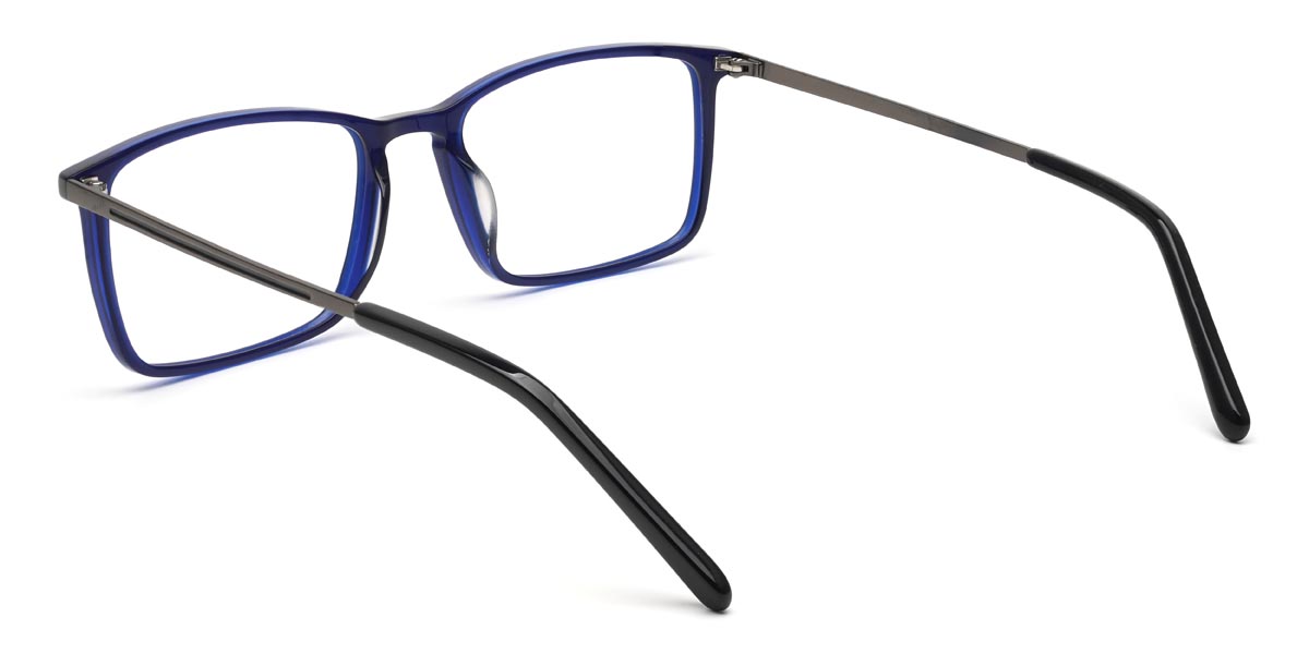 Blau Bryan Brille - Rectangle Glasses