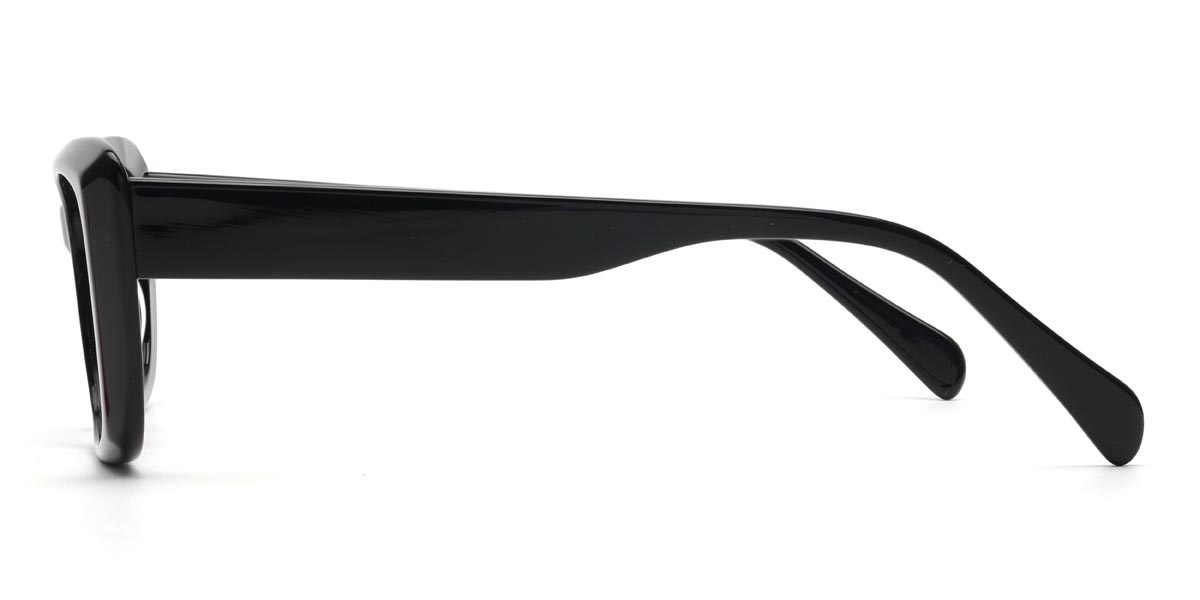 Black Carlos - Rectangle Glasses