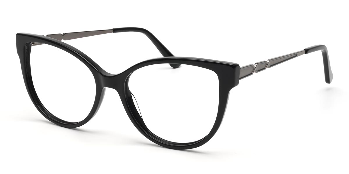 Black Avivahc Glasses - Cat Eye Glasses