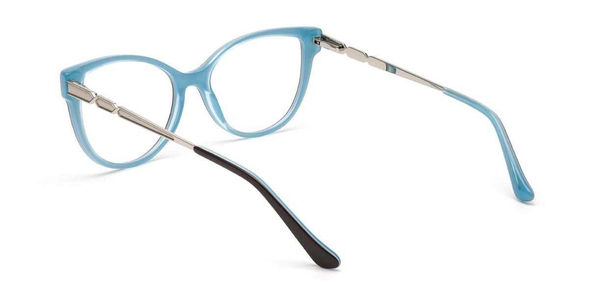 Black Blue Avivahc - Cat Eye Glasses