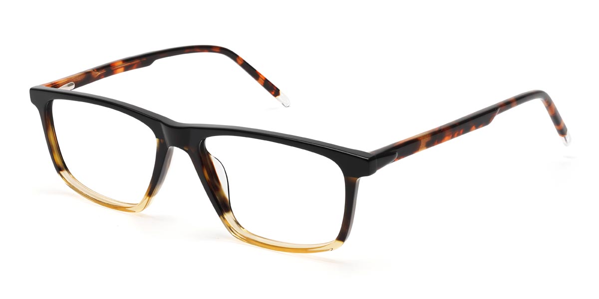 Schwarz Braun Lawrence - Rectangle Glasses