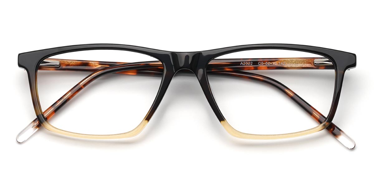 Negro Tawny Lawrence - Rectangle Glasses