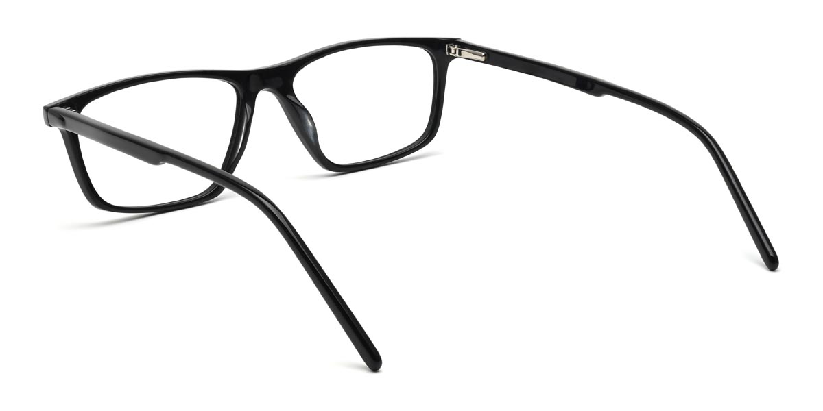 Black Lawrence - Rectangle Glasses