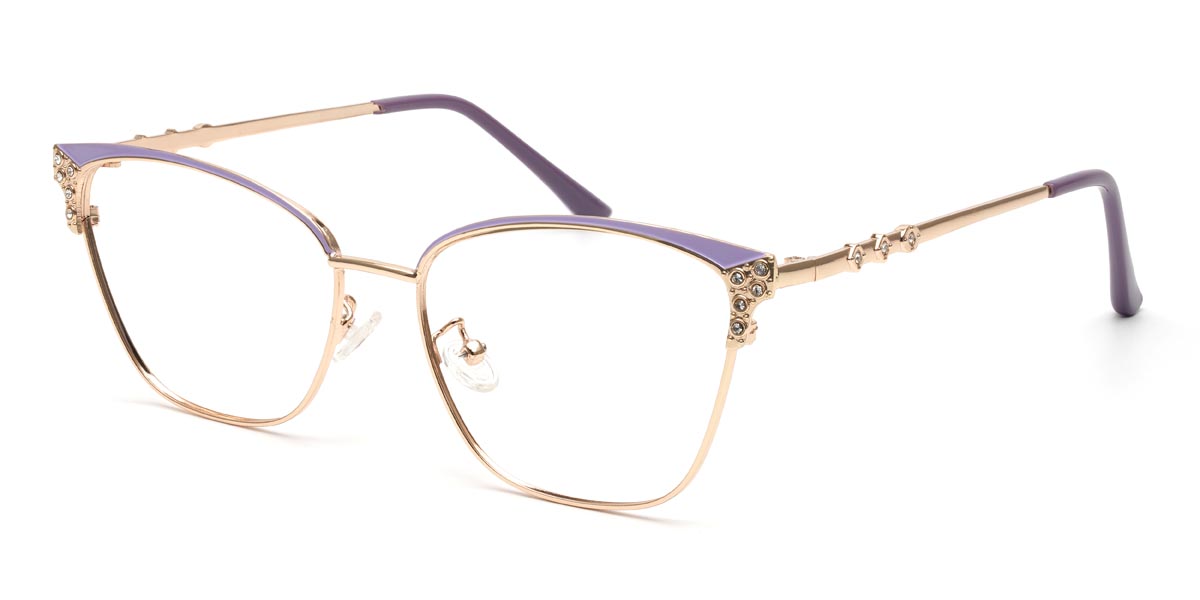 Or Violet Oprah - Rectangle Glasses