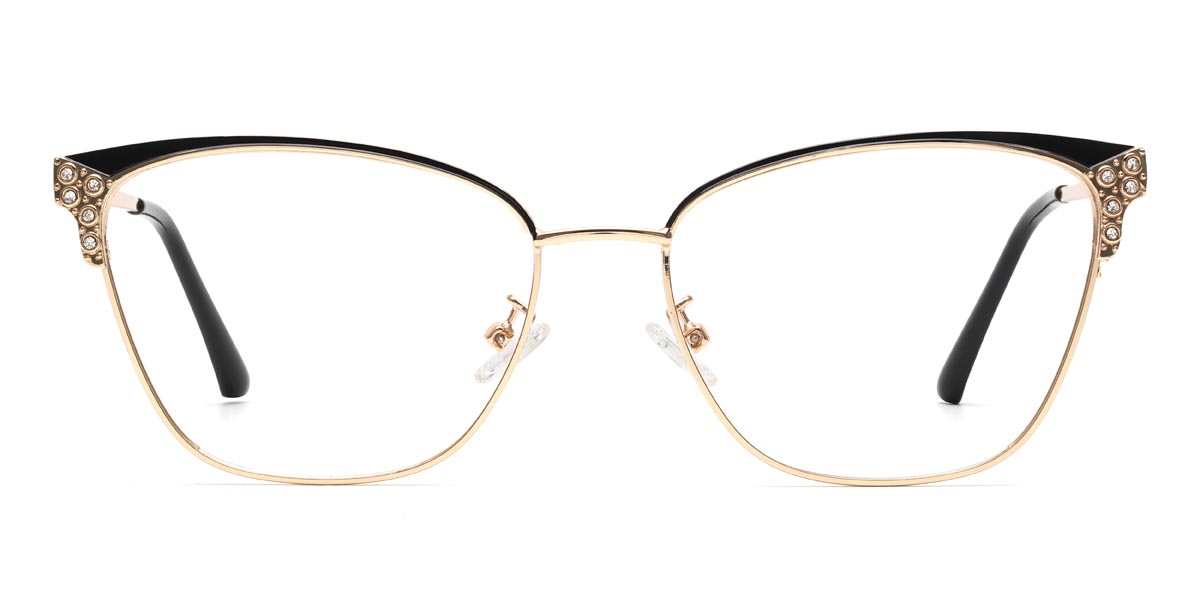 Or Noir Oprah - Rectangle Glasses