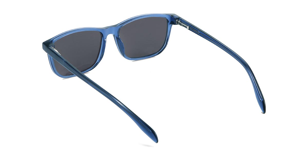 Blue Grey Cary - Rectangle Sunglasses