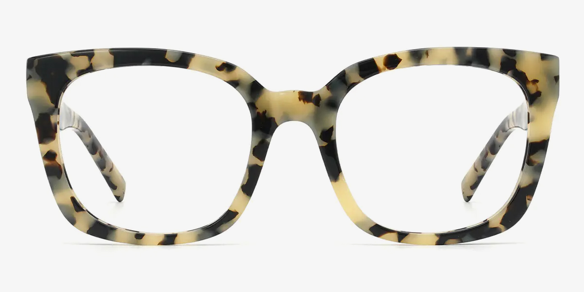 Ivory Tortoiseshell Sahana - Square Glasses