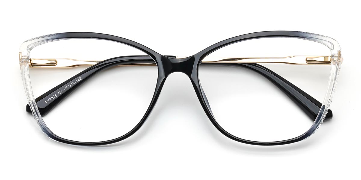 Negro Miranda - Cat Eye Glasses