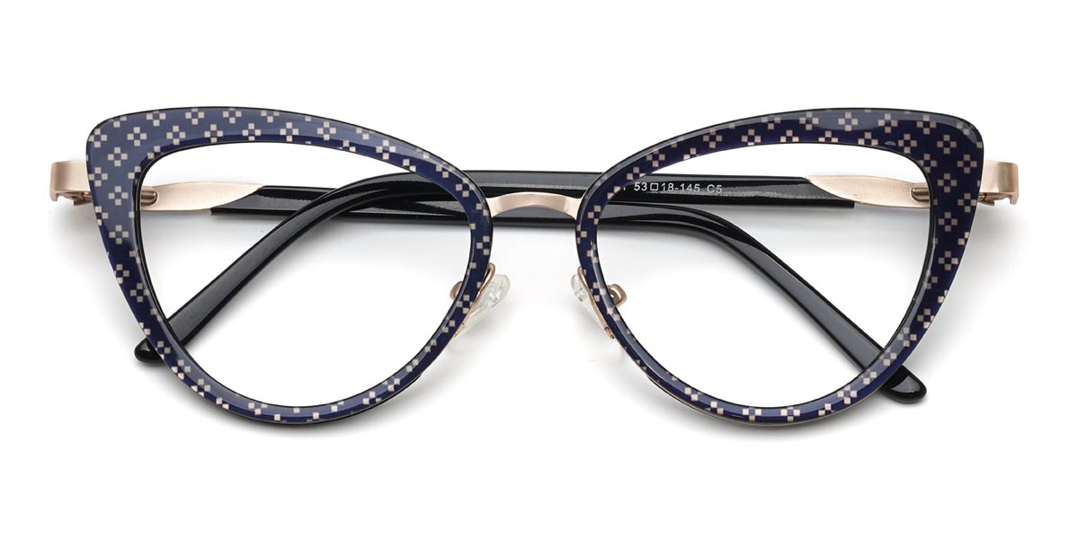 Damier Grille Kelsey - Cat Eye Glasses