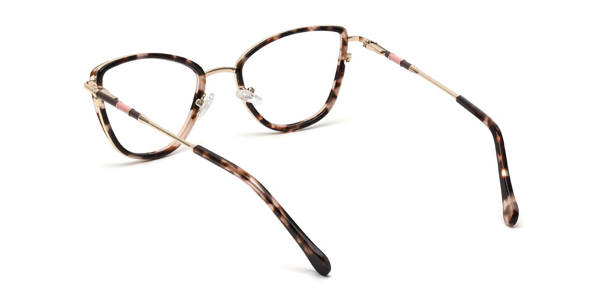 Gold Schildpatt Josephine - Cat Eye Glasses