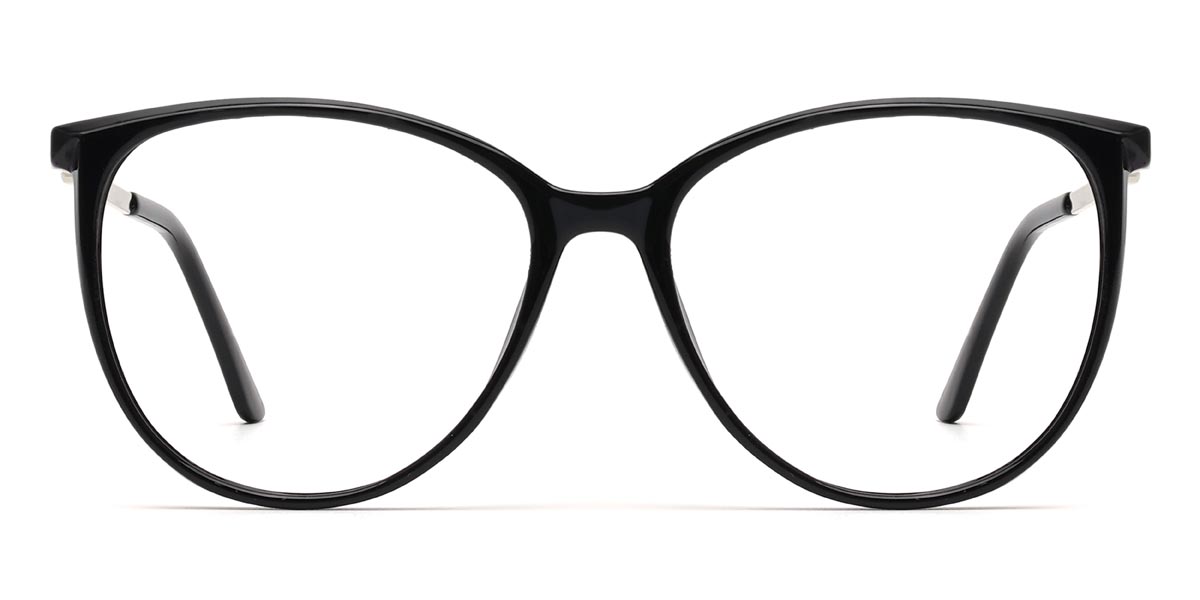 Noir Tammy - Oval Glasses