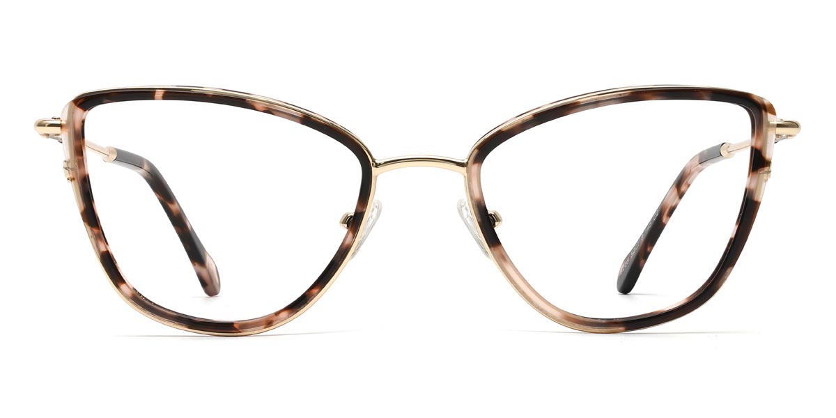 Gold Schildpatt Josephine - Cat Eye Glasses