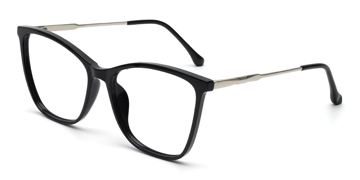 Negro Priscilla Gafas - Square Glasses