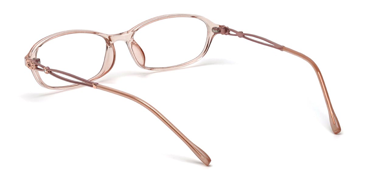 Korall narancs Selma - Rectangle Glasses