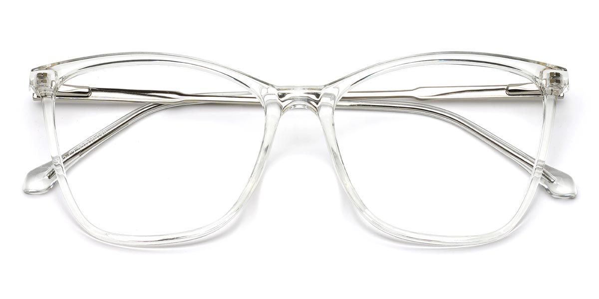 Clear Priscilla - Square Glasses