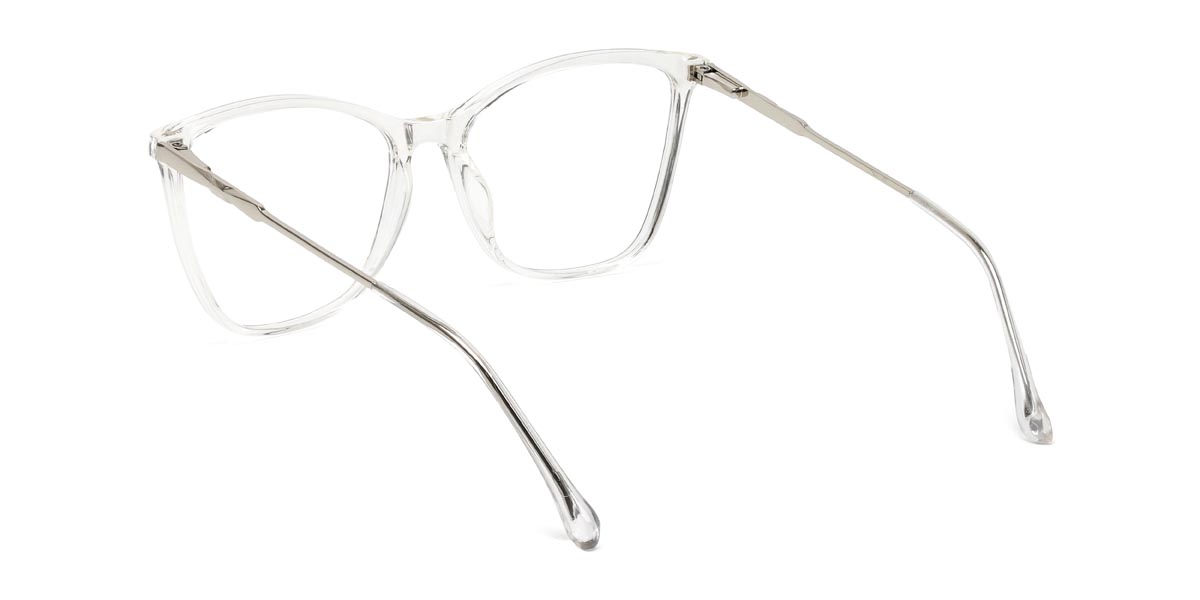 Clear Priscilla - Square Glasses