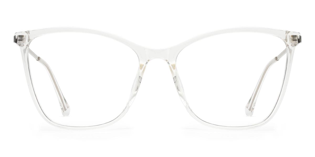 Clear Priscilla - Square Glasses