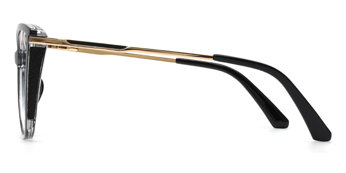 Negro Catherine Gafas - Cat Eye Glasses