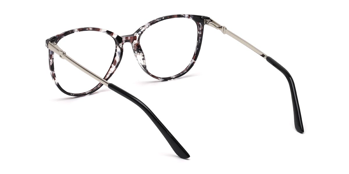 Schwarz Schildpatt, Tammy - Oval Glasses