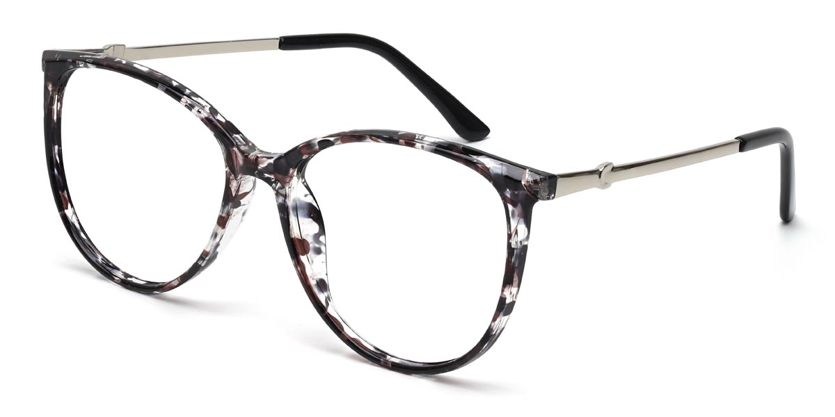 Schwarz Schildpatt, Tammy - Oval Glasses