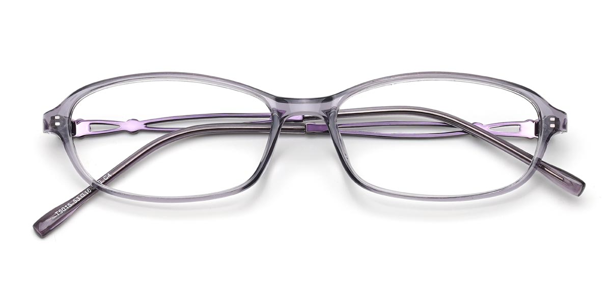 Gris Selma - Rectangle Glasses