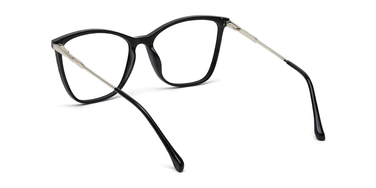 Negro Priscilla Gafas - Square Glasses