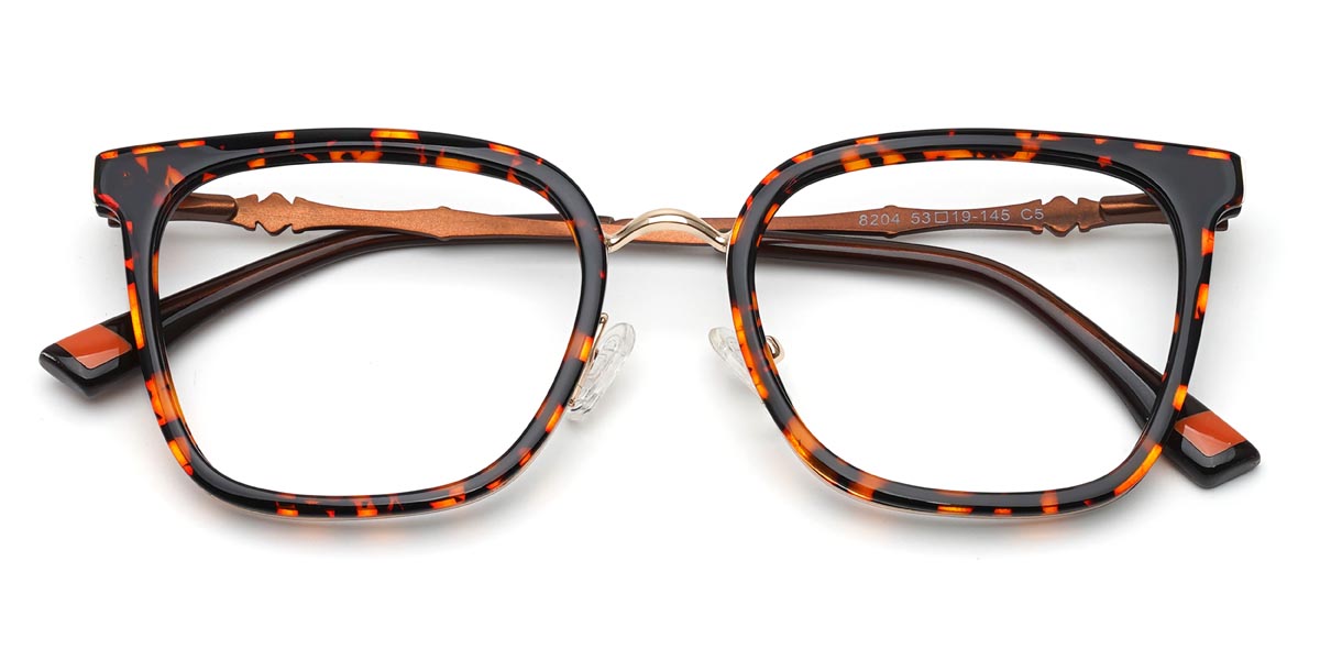 Tortoiseshell Jerome - Rectangle Glasses