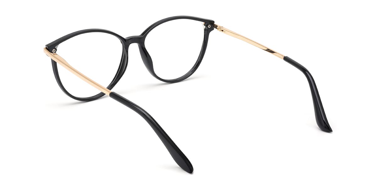 Negro Joliet - Cat Eye Glasses