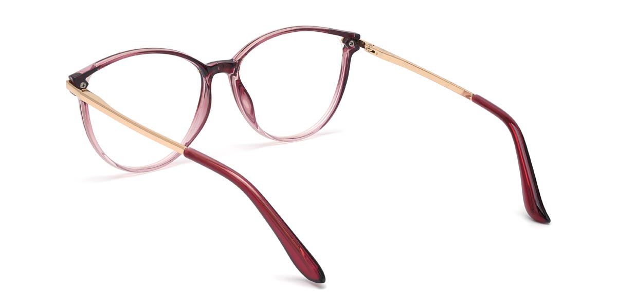 Dégradé Rose Violet Joliet - Cat Eye Glasses