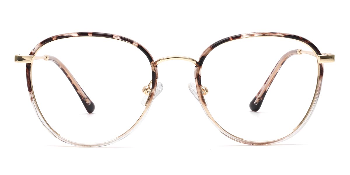 Braun Schildpatt Hillary - Oval Glasses