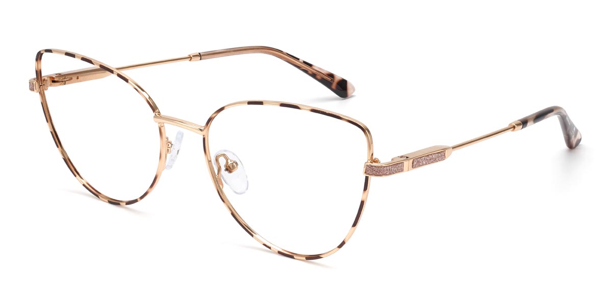 Tortoiseshell Katrina Glasses - Cat Eye Glasses