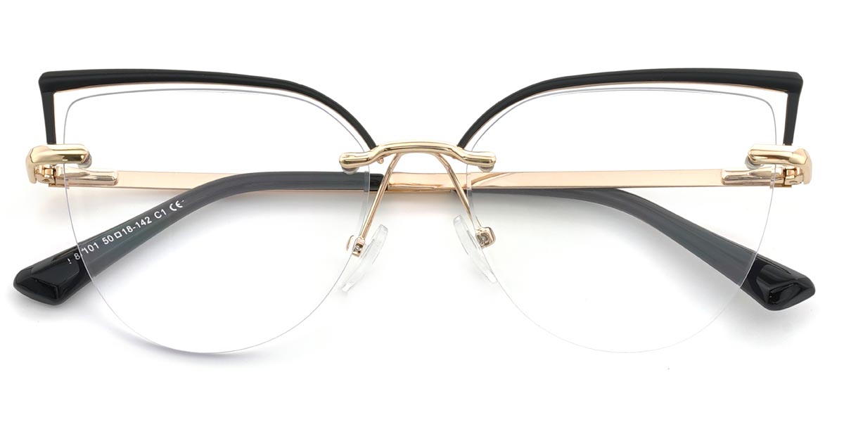 Negro Mayme - Cat Eye Glasses