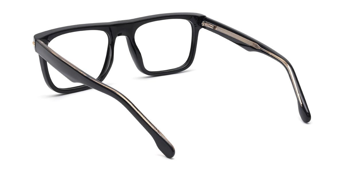 Negro Randy - Rectangle Glasses