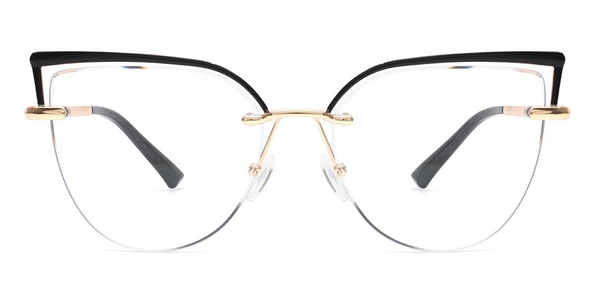 Fekete Mayme - Cat Eye Glasses