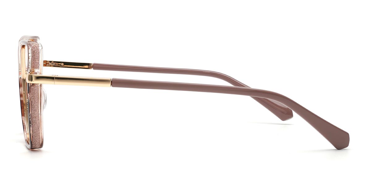 Camée Brun Écaille de tortue Louisa - Cat Eye Glasses