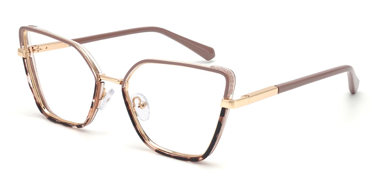 Cameo Braun Schildpatt Louisa - Cat Eye Glasses