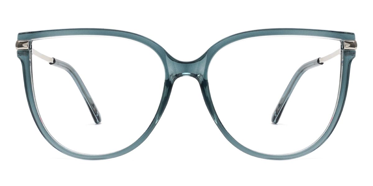 Cyan Angelina - Oval Glasses