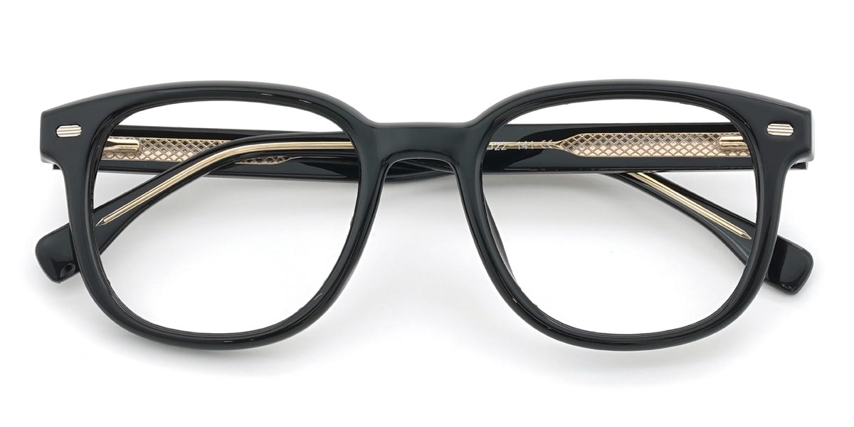 Noir Laurent - Rectangle Glasses