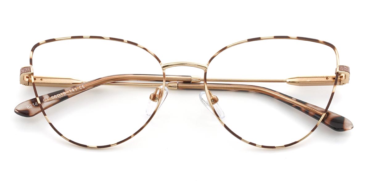 Tortoiseshell Katrina Glasses - Cat Eye Glasses